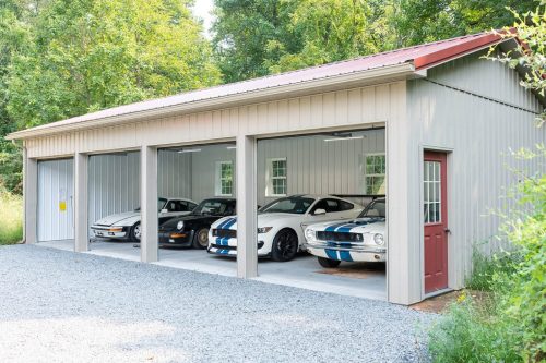 outdoor pole garage