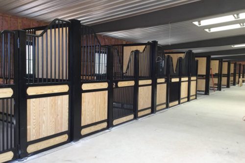 Horse Barn Interiors