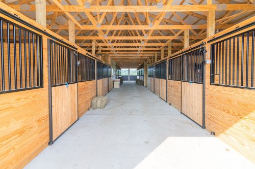 remodeled horse stalls